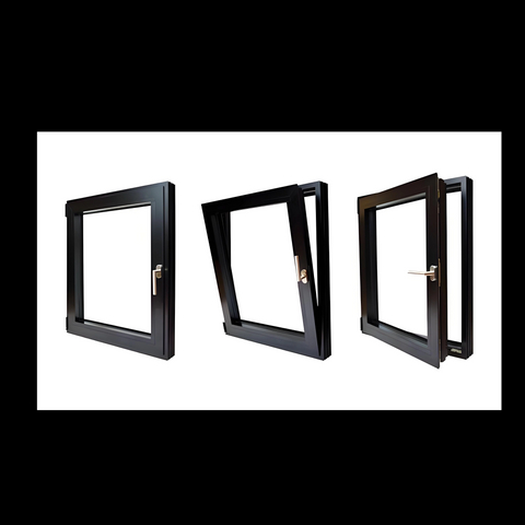 Wind Rain Proof Tilt and Turn Window Energy Efficient