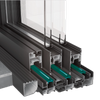 High Quality Windproof Aluminum Alloy Lifting Sliding Door