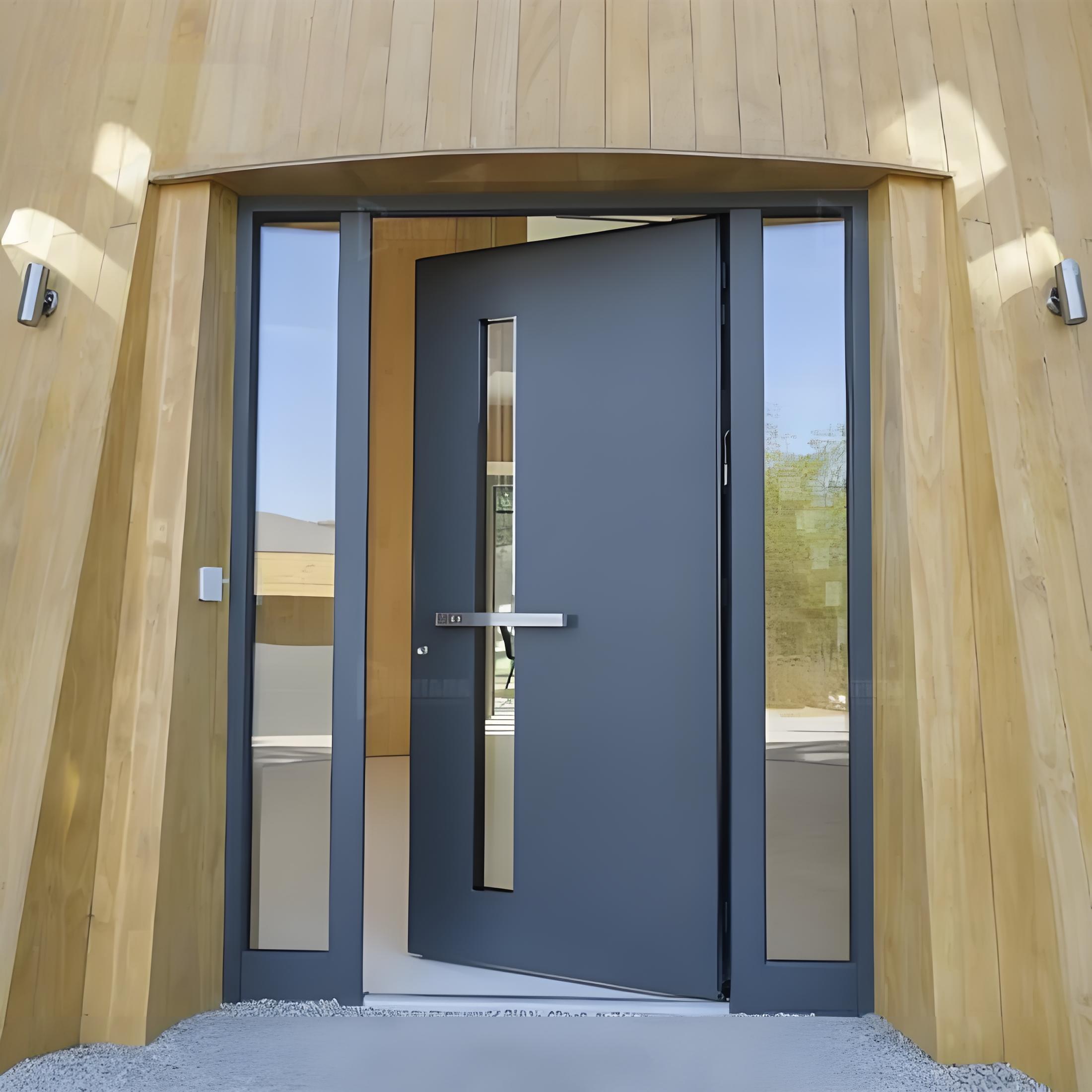 Hot-bought cast aluminum entry doors