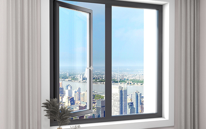 G49XL Durable Lightweight Energy Efficient Aluminum Awning Windows