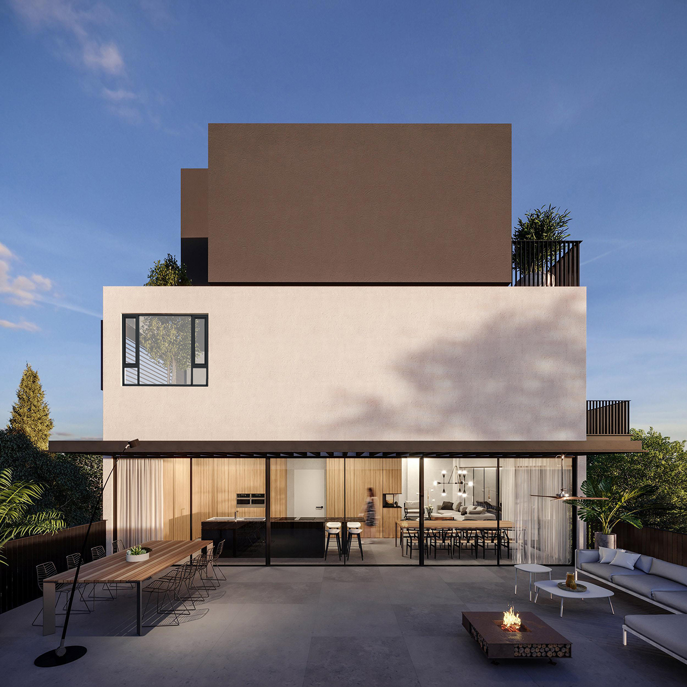 K5N Weatherproof Double-Glazed Thermal Break Casement Windows for Home