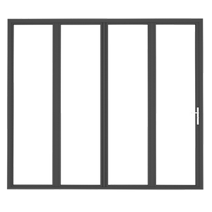 ZD73 Recyclable Heat-Reflective Aluminum Patio Bifold Doors