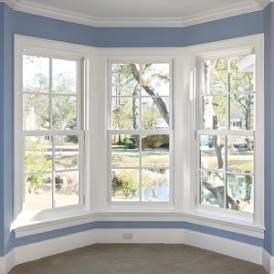 Modern Minimalist Bay Window Design with Natural Light